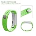 AK for Fitbit Alta Bands, Replacement Fitbit Bands for Fitbit Alta/Alta HR with Metal Clasp (Green, Small)