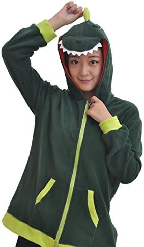 Dinosaur Costume Cosplay Anime Hoodie Sweatshirt XL