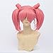 Angelaicos Women's Prestyled Bun Anime Party Cosplay Wigs Short