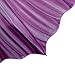 Purple Daisy Triple Folding Umbrella
