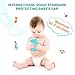 VATOS Baby Toys, Baby Play Phone Toys with Lights, Music| Early Educational Learning Toys for Baby 8M -12M -24M + My First Smartphone| Click& Count, Call & Chat for Role-Play Fun Toy for One Year Old
