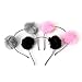 Delight eShop Fashion Cute Ball Headband Lady Women Chain Head Piece Hair Band Hair Jewelry (Black)
