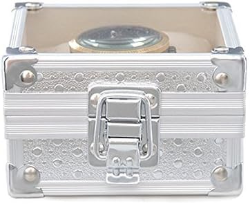 dearWYW Premium Aluminum Watch Storage Box Display Case Organizer Glass Top 1 Unit