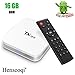 Android TV Box 7.1,Henscoqi TX95 16GB ROM Smart TV Box Support 802.1.1 b/g/n Wifi 4K H.265[Pure Version]