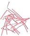 Pioneer Balloon Company 260Q Latex Balloons, Pink, Pack of 100 Balloons