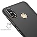 Toppix Xiaomi Mi Max 3 Case, Hard PC Backcover [Anti-Scratch] [Ultra-Light] Slim Shell Protective Cover for Xiaomi Mi Max 3 (Black)