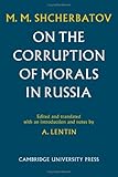 Corruption Morals, Shcherbatov, 0521073138