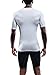 NELEUS Men's 3 Pack Workout Athletic Compression Shirts,White,US L,EU XL