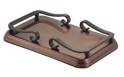 guest towel holder bronze