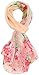 Simplicity Women's Chiffon Print Scarf Beach Sarong Pareo Bikini Wrap Cover Up