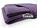 DOUBLE Treksilk DARK PURPLE ART SILK Liner Sleeping Bag Inner Sheet Hostel Sack Backpack Travel for couple Travel Accessory – Protection Bed Bugsthumb 3
