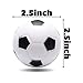 WATINC 16Pcs 2.5Inch Soccer Ball Squeeze Toy Soft Foam Sports Balls for Kids Sports Themed Party Favor Toys, Squeeze Balls for Stress Relief, Ball Games and Prizes, Perfect for Small Hands Stress Ball
