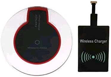 CABLEGALLERY Wireless Charging Stand Pad for All Andorid Phones (Black or White)