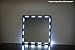 Crystal Vision Hollywood Style Makeup Mirror LED Light Kit Provided by Samsung for Cosmetic Mirror Vanity Mirror w/Dimmer Controller (75 LED Bulb / 12.5ft) [Slim Cool White]