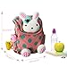 Mini Backpack Cute Girls, Book Bag Kid, Small Travel Backpack Kids, Preschool Kids Backpack Pink, Stuffed Animal Bag Gift, Kawaii Child Backpack Tiny, Baby Knapsack/Rucksack Leash, Toddler Bag Soft