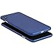 totallee iPhone X Case, Thinnest Cover Premium Fit Ultra Thin Light Slim Minimal Anti-Scratch Protective - For Apple iPhone X (Navy Blue)