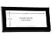 Creative Picture Frames [DRMM3.5x8.5bk] Black Business License Frame Holds 3.5 by 8.5-inch Self Standing Easel Back with Hanger