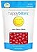 Happy Bites Chewy Sour Cherry Balls - Gluten Free, Fat Free, Dairy Free - Resealable Pouch (1 Pound)