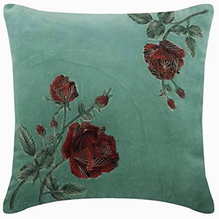 Amazon Com The Homecentric Handmade Sea Green Throw Pillows For