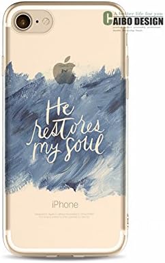 iPhone 7 7 Plus, iPhone 8 8 Plus, iPhone X Slim Design Rubber Case Cover with Abstract Colorful ink Designs (iPhone 7 Plus / iPhone 8 Plus - Design 6)