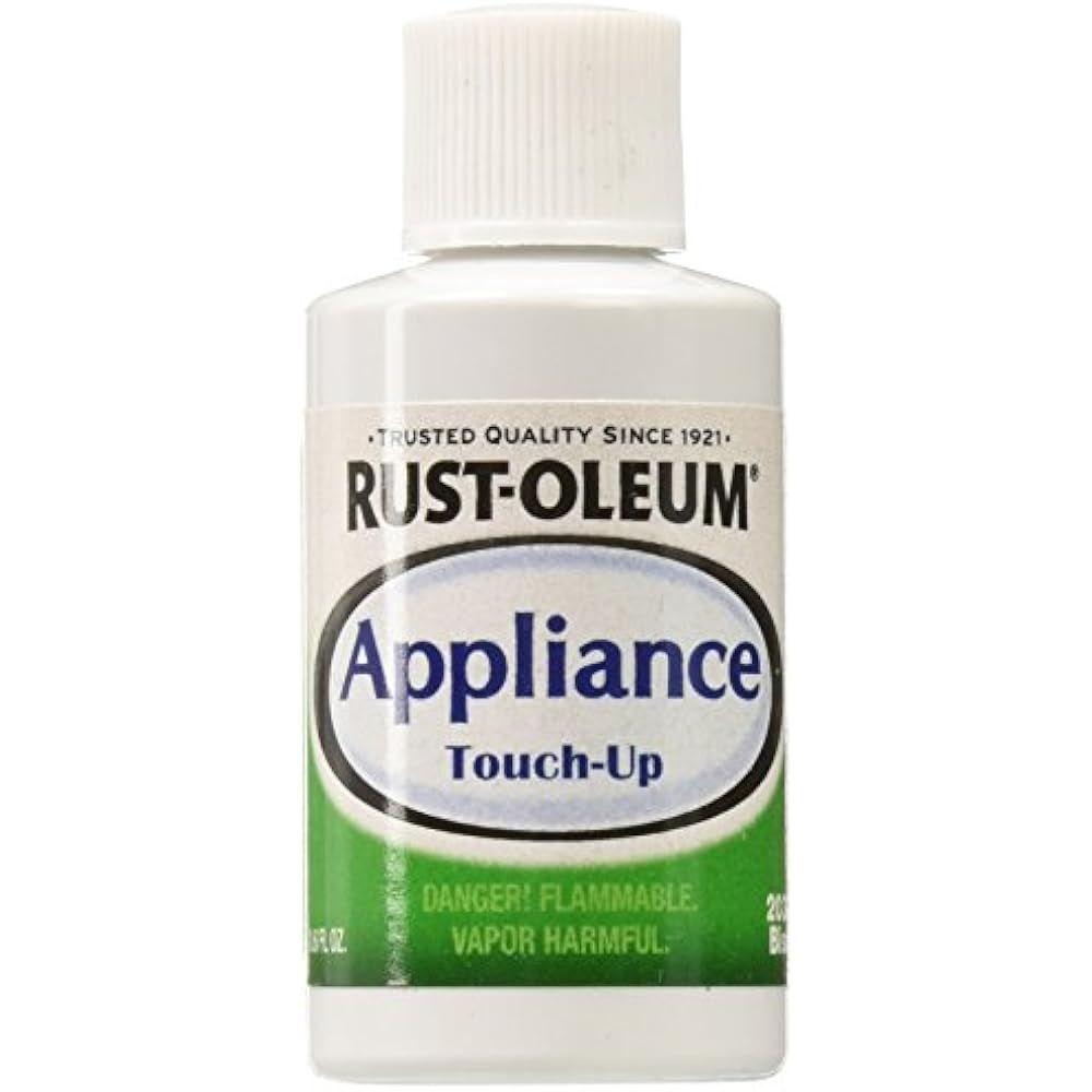 RustOleum 203002 Appliance Touch Up Paint, 0.6 Oz Bottle, Biscuit