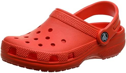 orange crocs mens 11