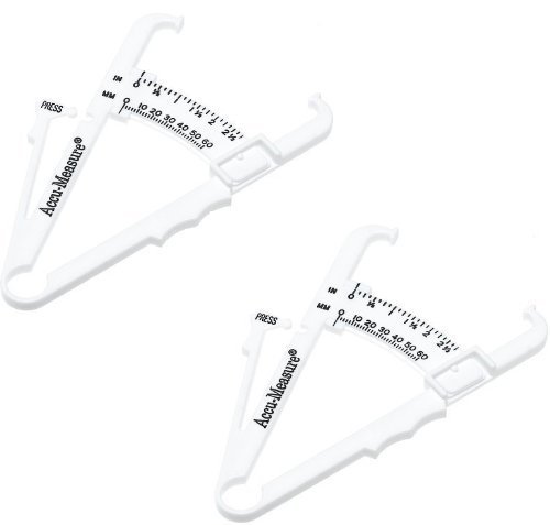 Accu-Measure Body Fat Caliper- 2 Pack