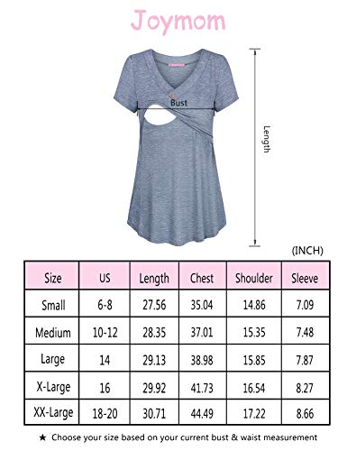 JOYMOM Nursing Tops Plus Size,Womens 