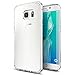 Spigen Ultra Hybrid Galaxy S6 Edge Plus Case with Air Cushion Technology and Hybrid Drop Protection for Galaxy S6 Edge Plus 2015 - Crystal Clear