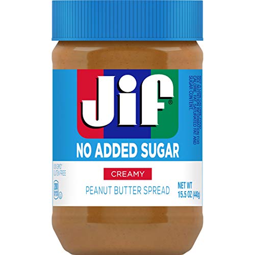 Jif No Added Sugar Creamy Peanut Butter Spread