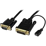 StarTech.com DVI2VGAMM6 6-Feet DVI to VGA Active Converter Cable DVI-D to VGA Adapter