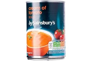 Sainsbury's Cream of Tomato Soup 400g - Cream of Tomato Soup has earned a special place in our hearts as well as our kitchen 