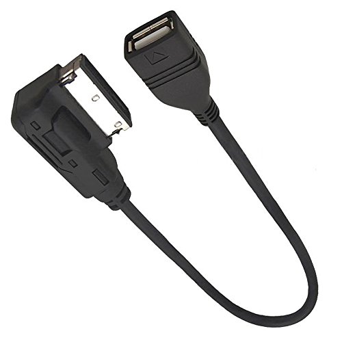 Moker(TM) Audi AMI MMI AUX Adapter Cable,for Audi Music Interface (AMI) MMI 2G 3G,for USB Flash Drive