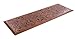 Amcomfy Anti Fatigue Kitchen Mat Cushioned Non Slip Comfort Floor Mats, Standing Mats for Home Kitchen Sink Office Standing Desk Standup Desk Riser Laundry (Brown, 24
