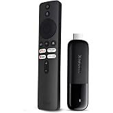 XIAOMI TV Stick 4K (2nd Gen) Streaming Device with Google TV, Dolby Vision &amp; Atmos, Wi-Fi 6, Bluetooth Voice Remote - Black