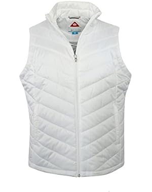 Women's Plus Morning Light III Omni Heat Vest (2X, WHITE)
