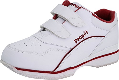 Propét Women's Tour Walker Strap II Sneaker,White,9.5 N (US Women's 9.5 AA)