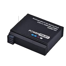 PowerTrust 3Pcs AHDBT-401 Battery for Gopro Hero 4
