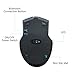 Tsmine Rechargeable Bluetooth Wireless Silent Mouse for PC,Mac and Android OS Tablet(NOT for iPhone or iPad),3 Adjustable DPI,6 Buttons - Blue