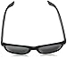 zeroUV Flat Matte Reflective Mirror Color Lens Large Horn Rimmed Style Sunglasses - UV400 (Classic | Black/Mirror)
