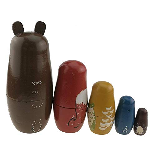 1 Coppthinktu+Authentic+Matryoshka+Christmas+Decoration