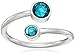 Alex and Ani Wrap December Imitation Birthstone Stackable Ring, Size 5-7