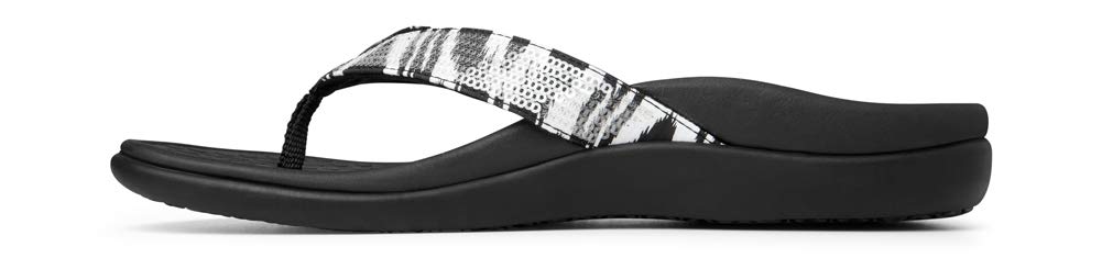 Vionic Women's Tide Sequins Toe Post Sandals- Supportive Ladies Flip Flops That Include Three-Zone Comfort with Orthotic… - Image 3