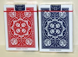 Tally Ho Deck FAN Back Poker Cards Magic Trick Illusion
