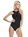 Lapaya Women's Bathing Suit Front Criss, Black, Size Tag Size S=US Size 4-6 Eu4w