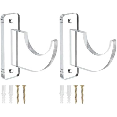 Lot De 4 Supports Muraux Pour Épées - Crochets Métal Avec Feutre Protecteur, Charge 13,6 Kg