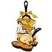 Thoughtfully Gifts, Nestle Toll House Chocolate Chip Cookie Mix: Gingerbread Man Cast Iron Skillet Edition, Includes Chocolate Chip Cookie Mix and Mini Cast Iron Skillet