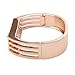 Black/ Gold/ Rose Gold/ Silver Metal Replacement Bracelet/Pendant Necklace With Unique Design Metal Housing For Fitbit Flex Wristband Fitness SmartBand