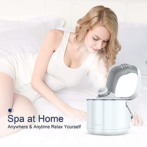 KINGDOM CARES Facial Steamer,Nano Ionic Face Steamer for Facial Deep