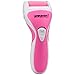 Sminiker Waterproof Electric Callus Remover Rechargeable Pedicure Tools with Extra Callus Shaver Grinding Head to Remove Dead Hard Cracked Skin and Reduce Calluses (Pink)
